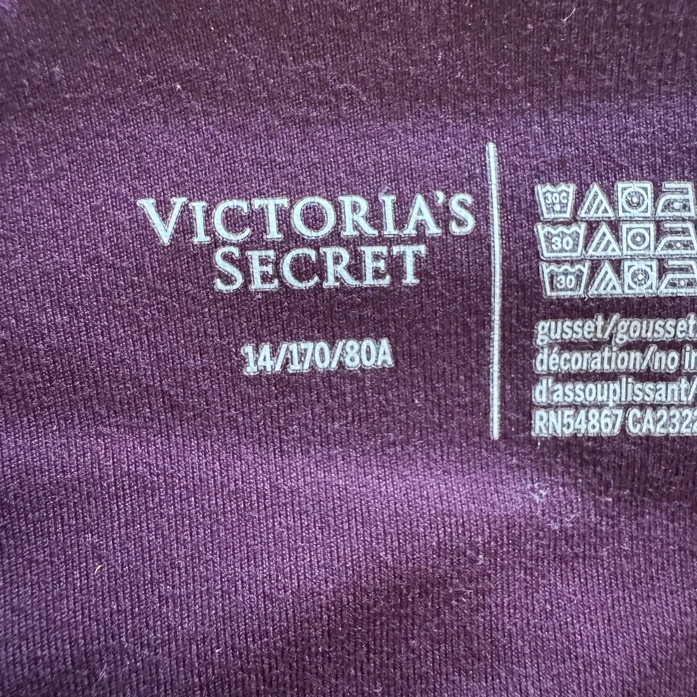 Victoria's Secret Dark Purple Leggings - Picture 5 of 5